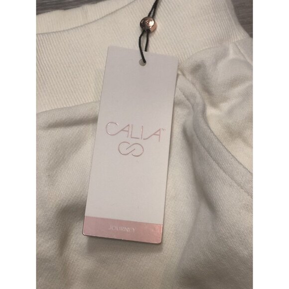 NWT Calia Women’s Journey Collection Mid Rise Shorts 3.5 Inseam Cream Size 2X - Picture 3 of 6